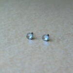 ラムネ色の雨のピアス