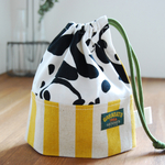 【再販】コップ袋 イエローパンダ