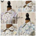 限定♪タックが綺麗なブラウス（長袖）ジョリーフルールデザイン