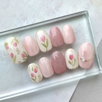 ネイルチップ ＊チューリップネイル