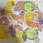 新作メモシールいぬねこ