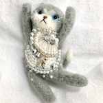 キラキラ猫バッチ8