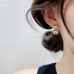 【ピアス】1ペア　2ボールピアス　ゴールド