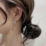 【ピアス】1ペア　2ボールピアス　シルバー