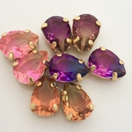 限定品/《8コ入り》グラデーションガラス　カラーMIX7×10mm
