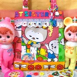 ♡送料無料♡昭和レトロ ミニ手提げバッグ⑤