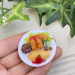 ミニチュア　大人のお子様ランチ
