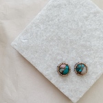 インド・ターコイズ　ピアス＊イヤリング