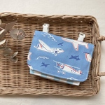 《Cath Kidston生地使用》移動ポケット(飛行機)