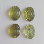 再販無し◆ デッドストック 25mm カボション　イエロー