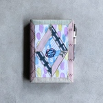 jewelpatchwork diamond A5ノート ほぼ日方眼ノートカバー　mina perhonen