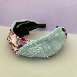 LINTON TWEED♡大人のためのツイストリボン♡カチューシャ♡