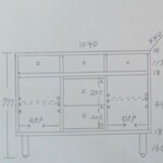 きー様専用北欧デザインのキャビネット