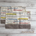 サイズ変更可　幼稚園　保育園《ランチョンマット》新幹線、電車　