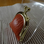 小さな皮革のジュエリーケース　J-5