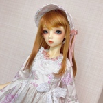 SD13少女サイズ　エトワールドレスセット　ピンクローズ