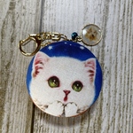 マカロンポーチ   マカロンケースKayomiHarai 猫天使
