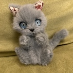 にゃにゃーんなロシアンブルーさん