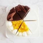 低糖質　生ケーキお試しセット（トロピカルショート、チョコレートケーキ、ニューヨークチーズケーキ）