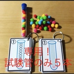 試験管のみ５本