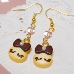 リボンうさぎのクッキー／ピアス