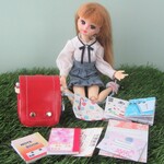 【再販・ミニ入学セット】コロンとミニランドセル・入学祝い・リカちゃん・小学生・ミニチュア・ドール・プチギフト・送料無料