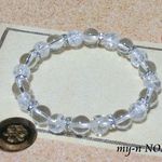 【天然石】幸運！ブラジル産天然水晶尽しのブレスレット　104