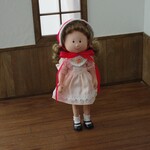 マドレーヌちゃん　タイニーベッツィー用　ローズ刺繍ワンピースセット　ピンク