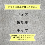 サイズ確認用チップ