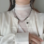 【✨人気No.5✨】vintage khaki pearl necklace ゴールド　ステンレス　チョーカー　シンプル　ネックレス　チョーカー　サージカルステンレス　