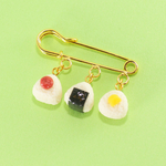 おにぎりの三兄弟ブローチ🍙
