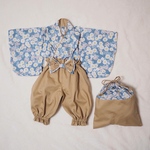 【初出品特別価格】ベビー袴＆巾着　すぐに発送できます！！