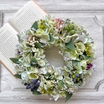 送料込＊ベリー＆アジサイのサマーWreath30