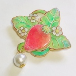 🍓いちごのブローチ