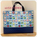 [airi0511様専用]通園通学バック＊レッスンバック＊電車/水色