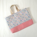 【komitr様専用】水色花柄 レッスンバッグ