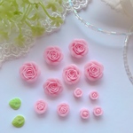薔薇 パーツ 中より少し大きめ  ローズ  53ピンク