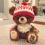 モン&ブラン ちゃんサイズのニット帽子