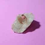 【再販】インカローズ 天然石 オープン ピンキーリング