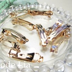金具＊金属バレッタ 3cm