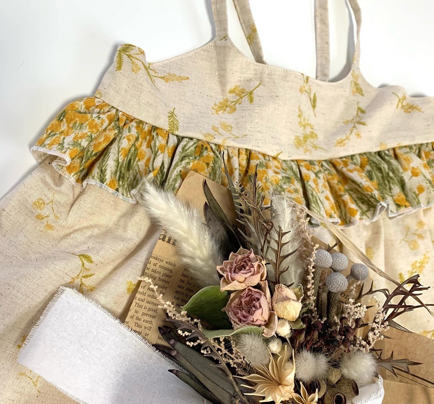 ミモザのキャミソールワンピース - handmadeAOKA | minne 国内最大級のハンドメイド・手作り通販サイト ミモザのキャミソールワンピース - handmadeAOKA | minne 国内最大級のハンドメイド・手作り通販サイト