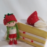 いちごちゃんとイチゴショートケーキ
