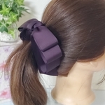 【10cmバナナクリップ】深みのある紫色(shadow purple)