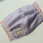 【大人用 】6重ガーゼ ふんわりガーゼの立体プリーツマスク リバーシブル 花粉対策に