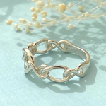 ♾インフィニティinfinity結びDesignRing♾Silver925