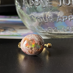 🌈虹を閉じ込めて🌈カンテラオパールのリング🇲🇽✨✨