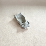 猫の鉢　グレー黄目（ガーデンピック付き）　苔なしセール中！