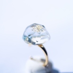 glitter shower glass イヤカフ　#5