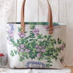 再販☆フランスリネン『AROMATIQUE』M バッグ①