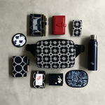 ボディバッグ　anemone navy mina perhonen